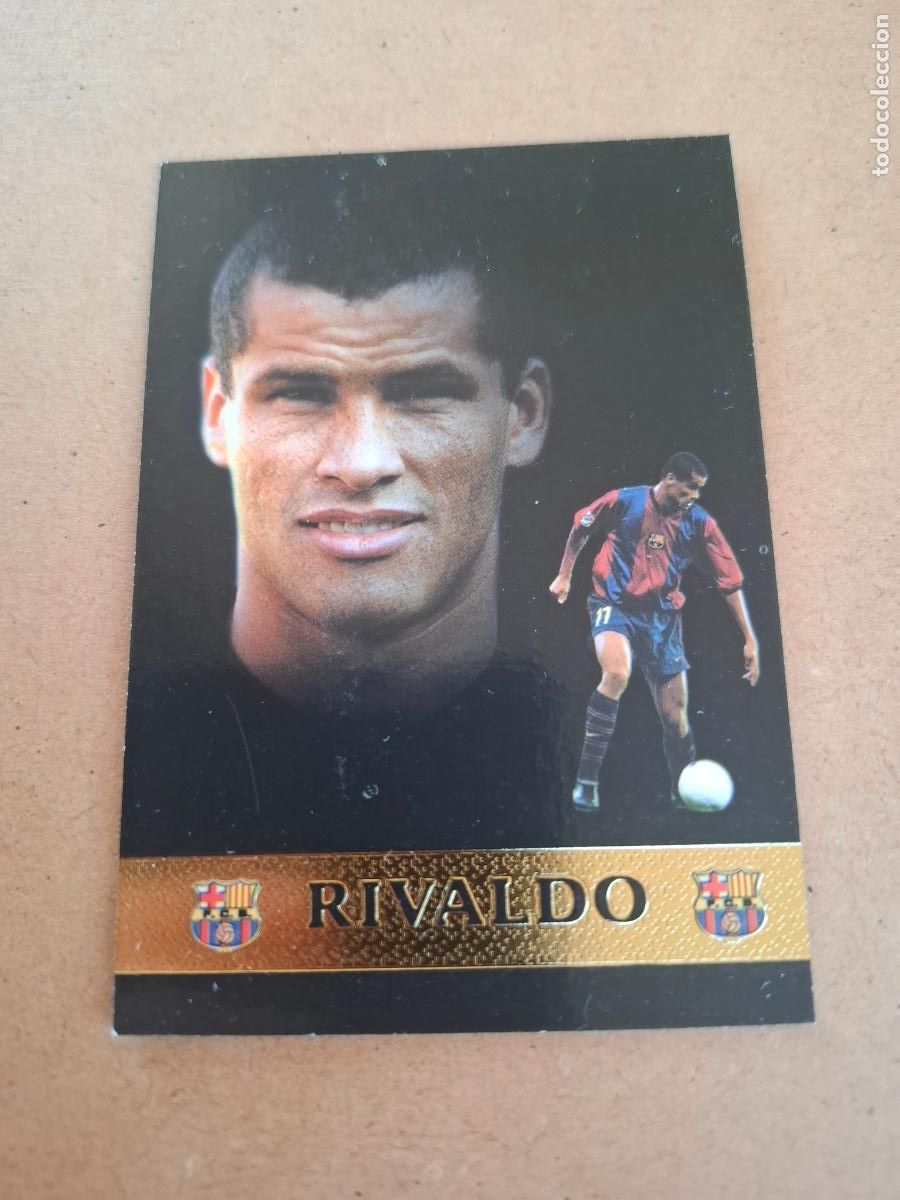 Coleccionismo cromos antiguos: MUNDICROMO 1999 2000 99 00 - 431 RIVALDO ( MEJORES 98/99 ) - FC. BARCELONA