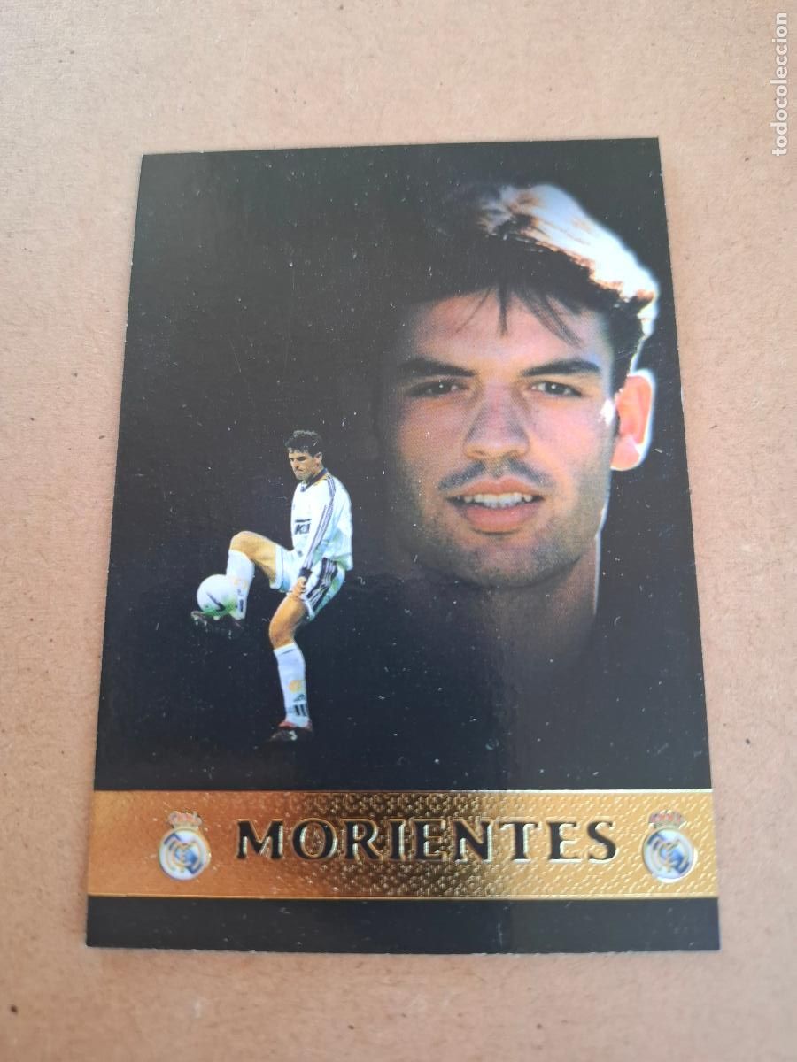 Coleccionismo cromos antiguos: MUNDICROMO 1999 2000 99 00 - 433 MORIENTES ( MEJORES 98/99 ) - REAL MADRID