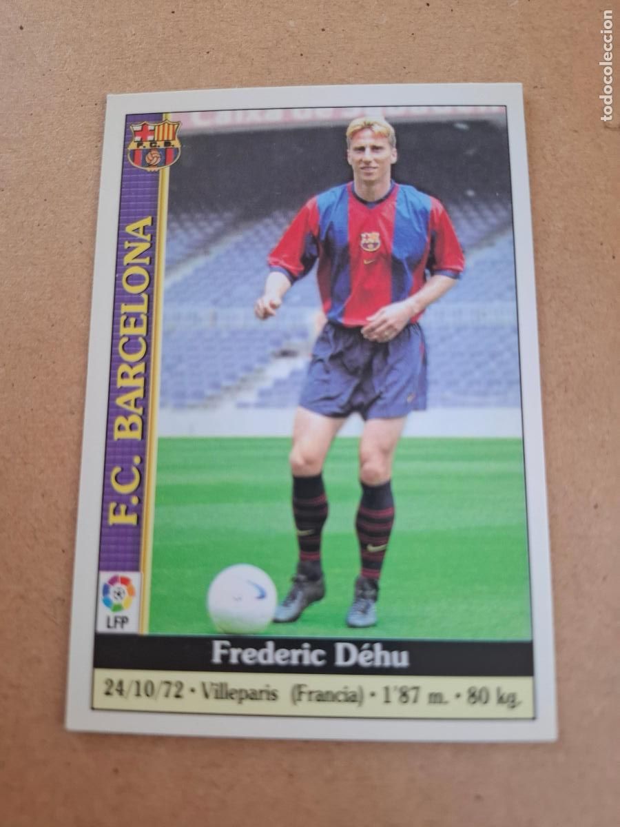 Coleccionismo cromos antiguos: MUNDICROMO 1999 2000 99 00 - 444 D&Eacute;HU - FC. BARCELONA