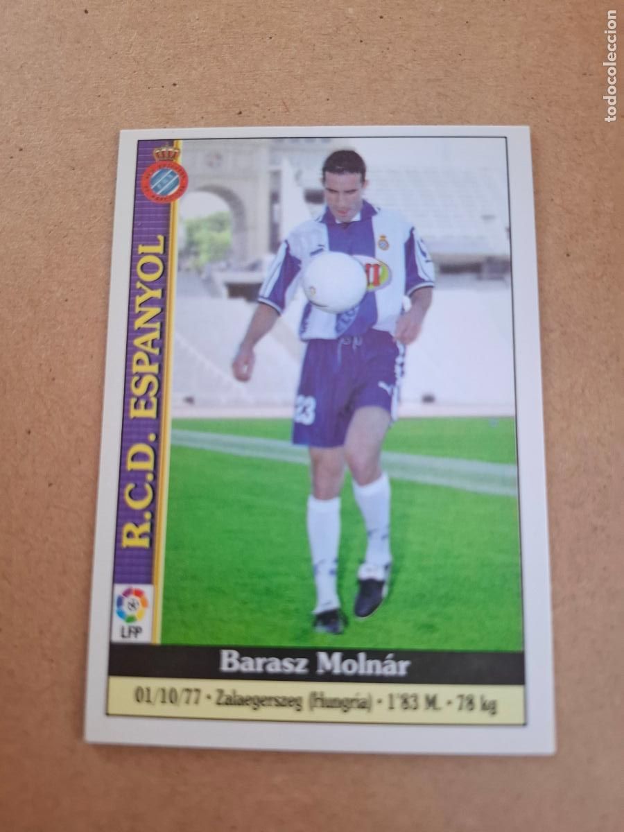 Coleccionismo cromos antiguos: MUNDICROMO 1999 2000 99 00 - 448 MOLN&Aacute;R - RCD. ESPANYOL