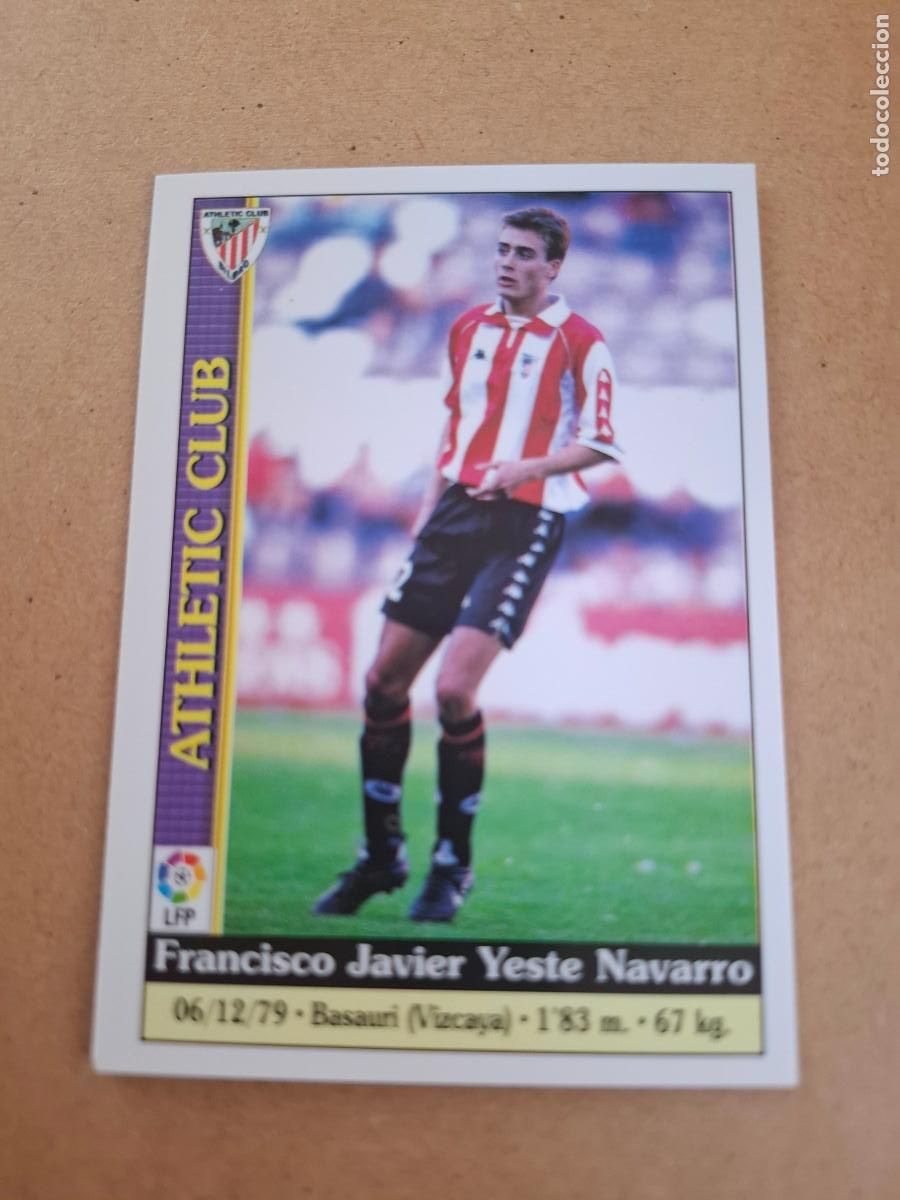 Coleccionismo cromos antiguos: MUNDICROMO 1999 2000 99 00 - 449 YESTE - ATHLETIC CLUB