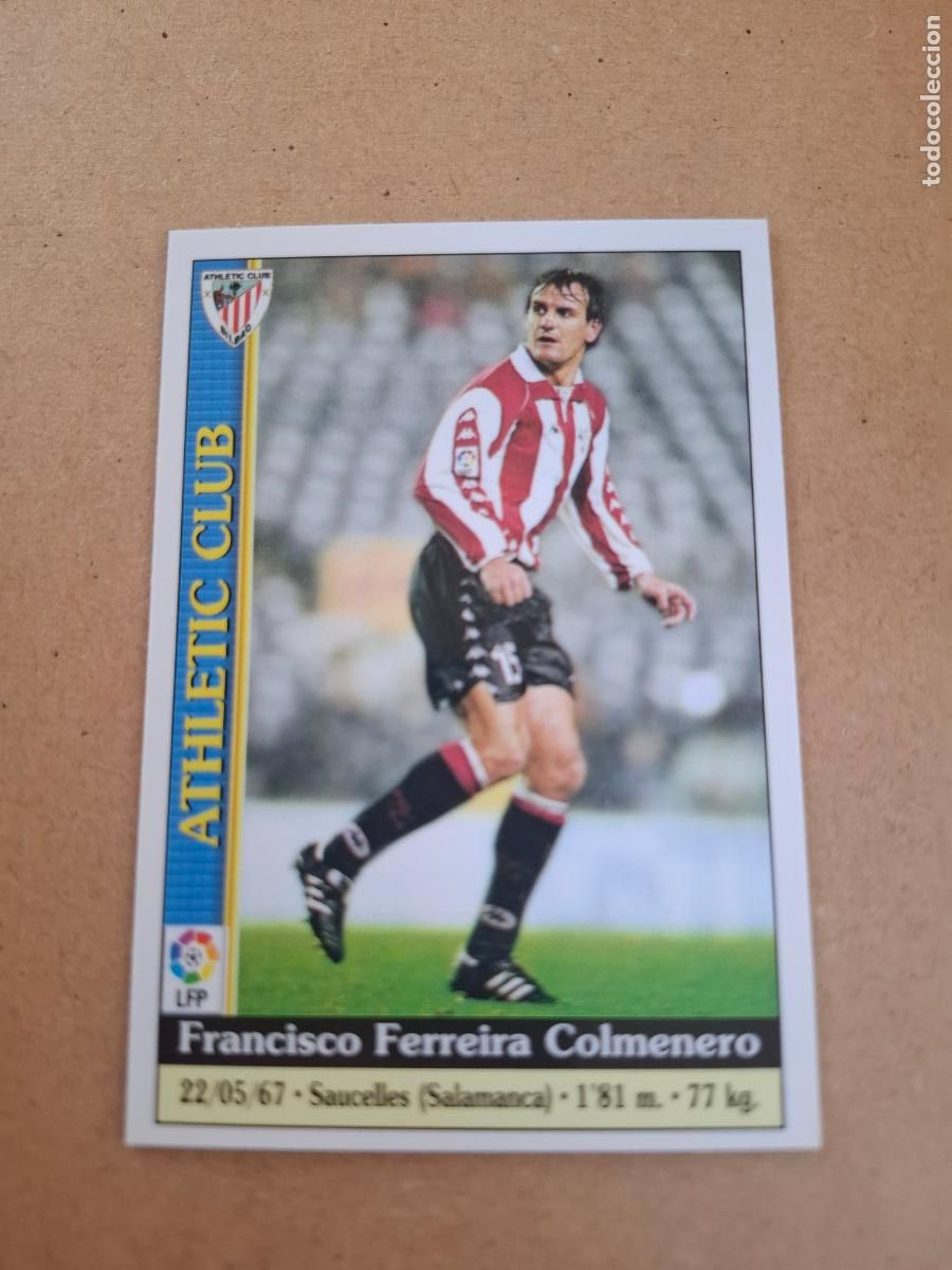 Coleccionismo cromos antiguos: MUNDICROMO 1999 2000 99 00 - 450 FERREIRA - ATHLETIC CLUB