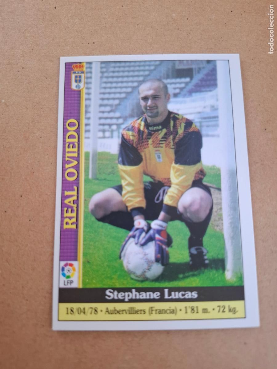 Coleccionismo cromos antiguos: MUNDICROMO 1999 2000 99 00 - 451 LUCAS - REAL OVIEDO