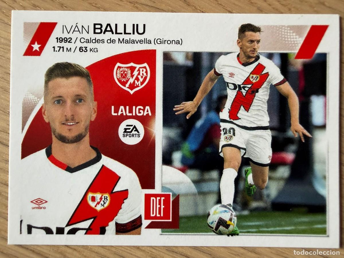 Coleccionismo cromos antiguos: 5 BALLIU RAYO VALLECANO 23 24 2023 2024 LIGA EA SPORTS COLECCIONES ESTE SIN PEGAR STICKER