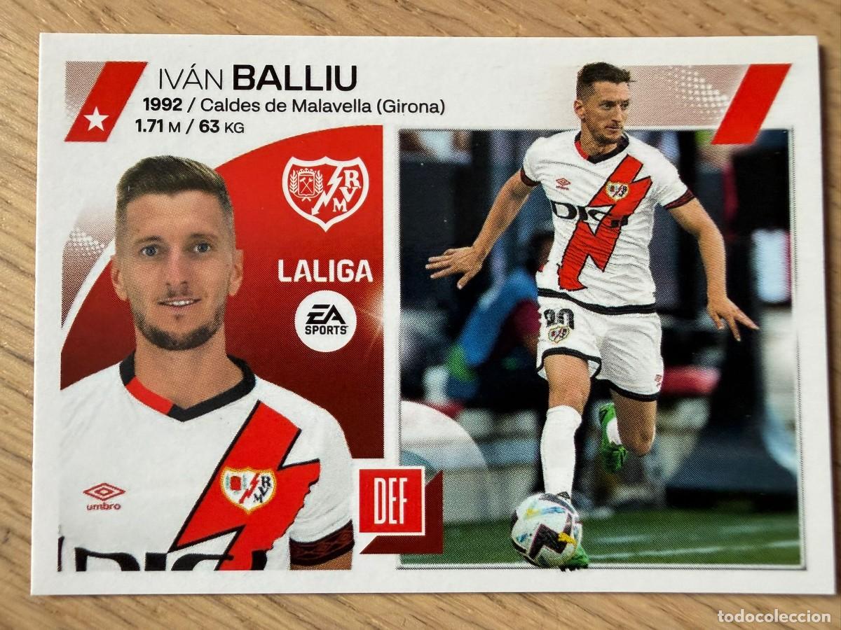 Coleccionismo cromos antiguos: 5 BALLIU RAYO VALLECANO 23 24 2023 2024 LIGA EA SPORTS COLECCIONES ESTE SIN PEGAR STICKER