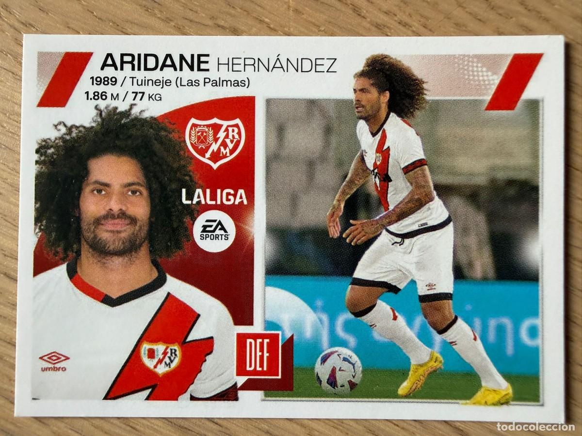 Coleccionismo cromos antiguos: 6 ARIDANE RAYO VALLECANO 23 24 2023 2024 LIGA EA SPORTS COLECCIONES ESTE SIN PEGAR STICKER