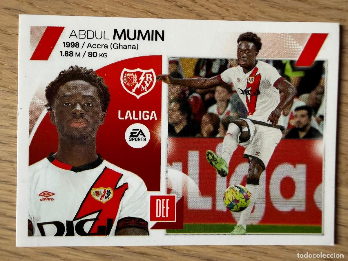 Coleccionismo cromos antiguos: 8 MUMIN RAYO VALLECANO 23 24 2023 2024 LIGA EA SPORTS COLECCIONES ESTE SIN PEGAR STICKER