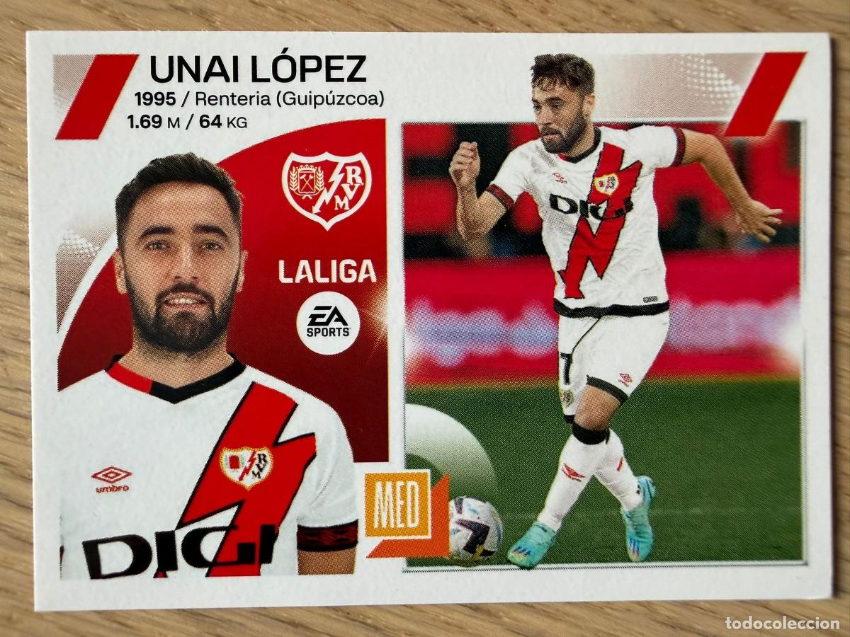 Coleccionismo cromos antiguos: 10 UNAI LOPEZ RAYO VALLECANO 23 24 2023 2024 LIGA EA SPORTS COLECCIONES ESTE SIN PEGAR STICKER