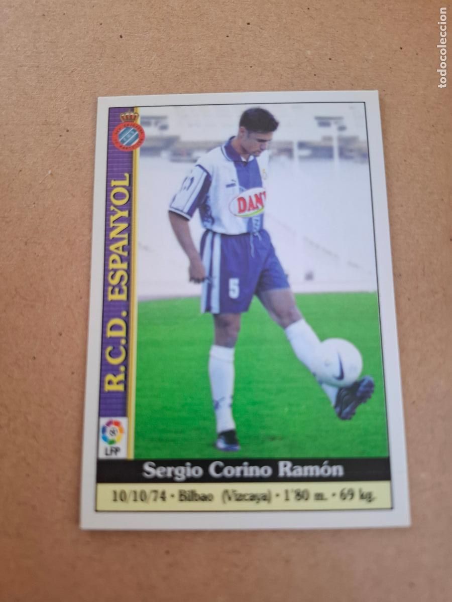 Coleccionismo cromos antiguos: MUNDICROMO 1999 2000 99 00 - 456 CORINO - RCD. ESPANYOL
