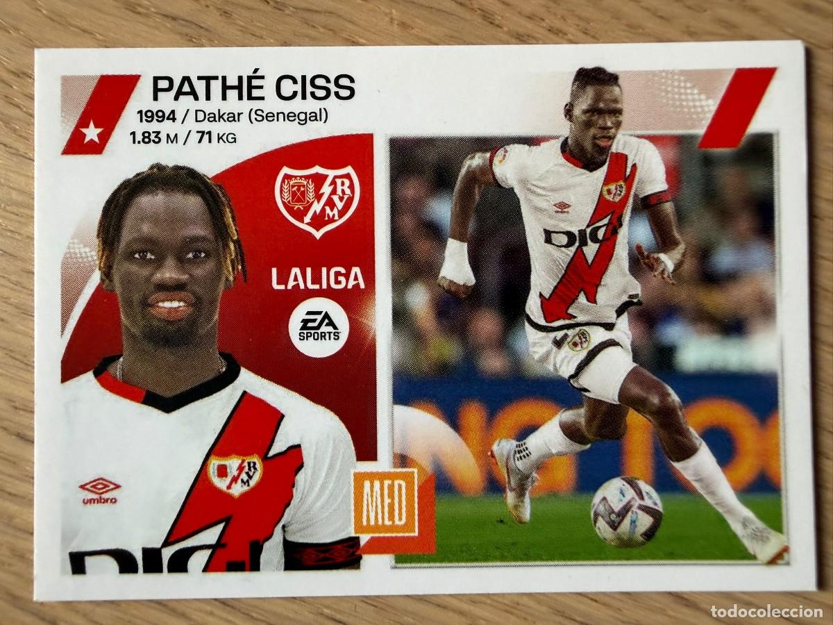 Coleccionismo cromos antiguos: 12 PATHE CISS RAYO VALLECANO 23 24 2023 2024 LIGA EA SPORTS COLECCIONES ESTE SIN PEGAR STICKER