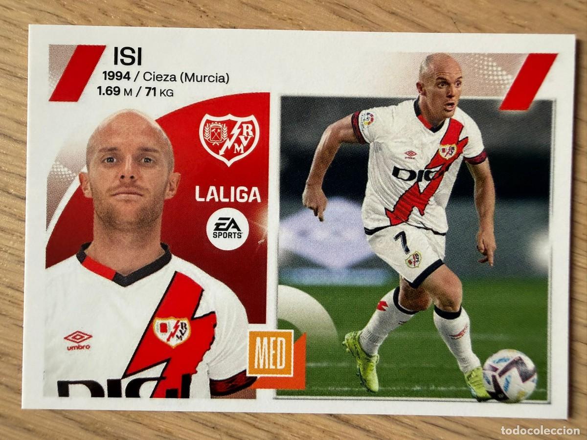 Coleccionismo cromos antiguos: 16 ISI RAYO VALLECANO 23 24 2023 2024 LIGA EA SPORTS COLECCIONES ESTE SIN PEGAR STICKER
