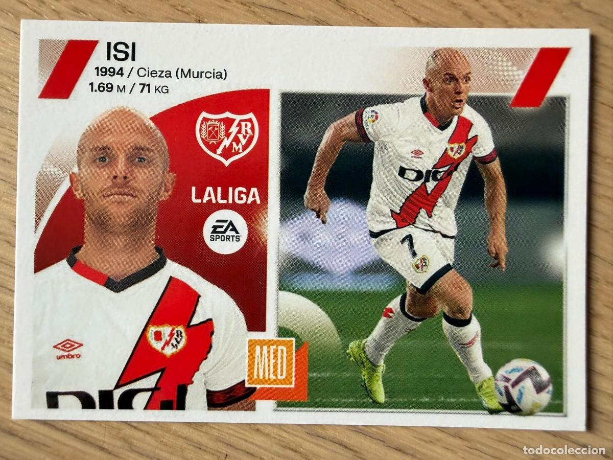 Coleccionismo cromos antiguos: 16 ISI RAYO VALLECANO 23 24 2023 2024 LIGA EA SPORTS COLECCIONES ESTE SIN PEGAR STICKER