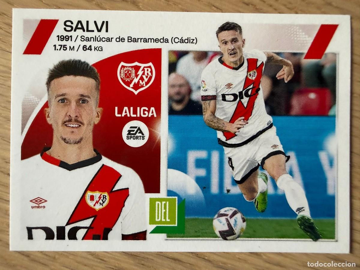 Coleccionismo cromos antiguos: 17 SALVI RAYO VALLECANO 23 24 2023 2024 LIGA EA SPORTS COLECCIONES ESTE SIN PEGAR STICKER