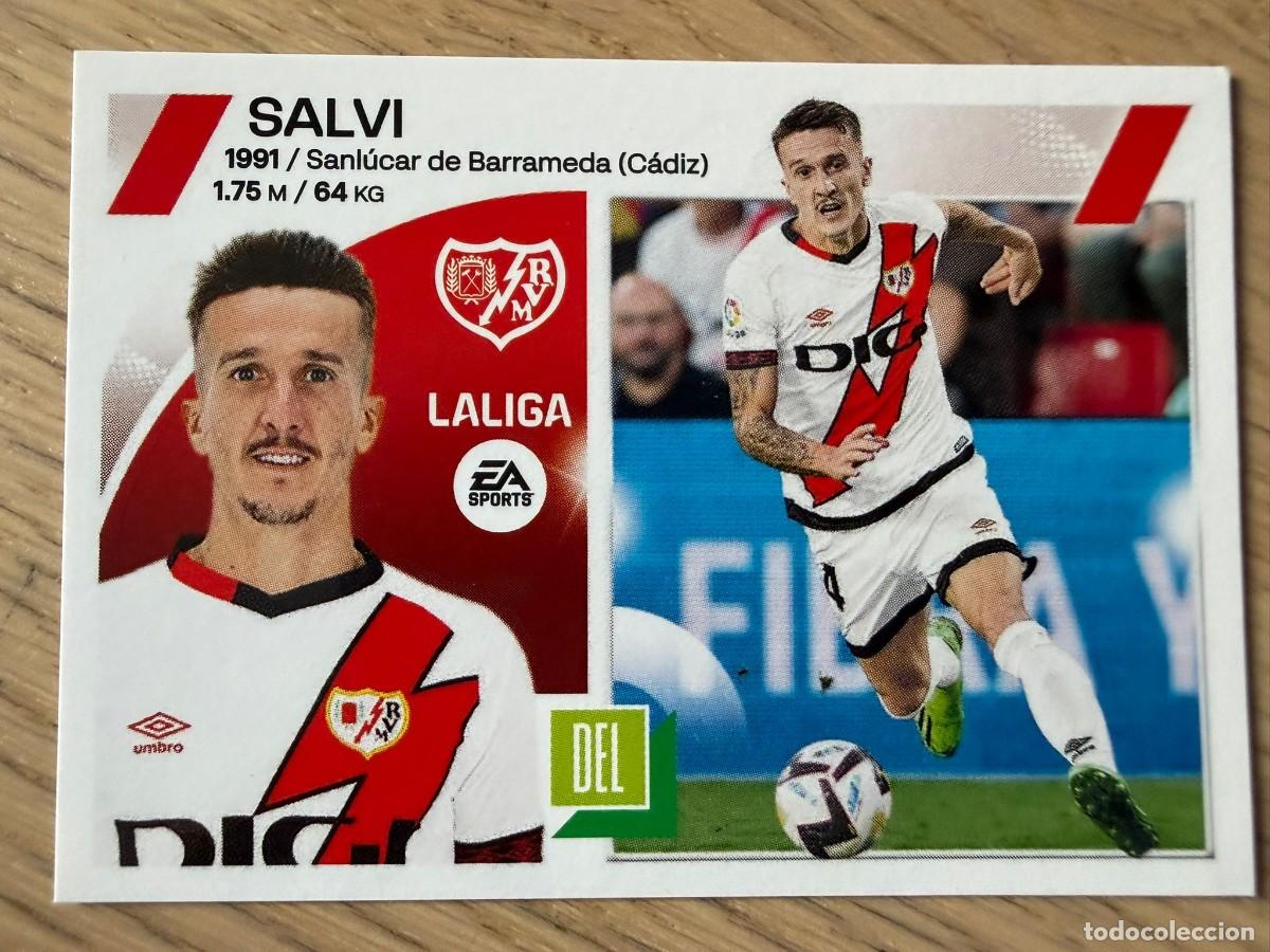 Coleccionismo cromos antiguos: 17 SALVI RAYO VALLECANO 23 24 2023 2024 LIGA EA SPORTS COLECCIONES ESTE SIN PEGAR STICKER