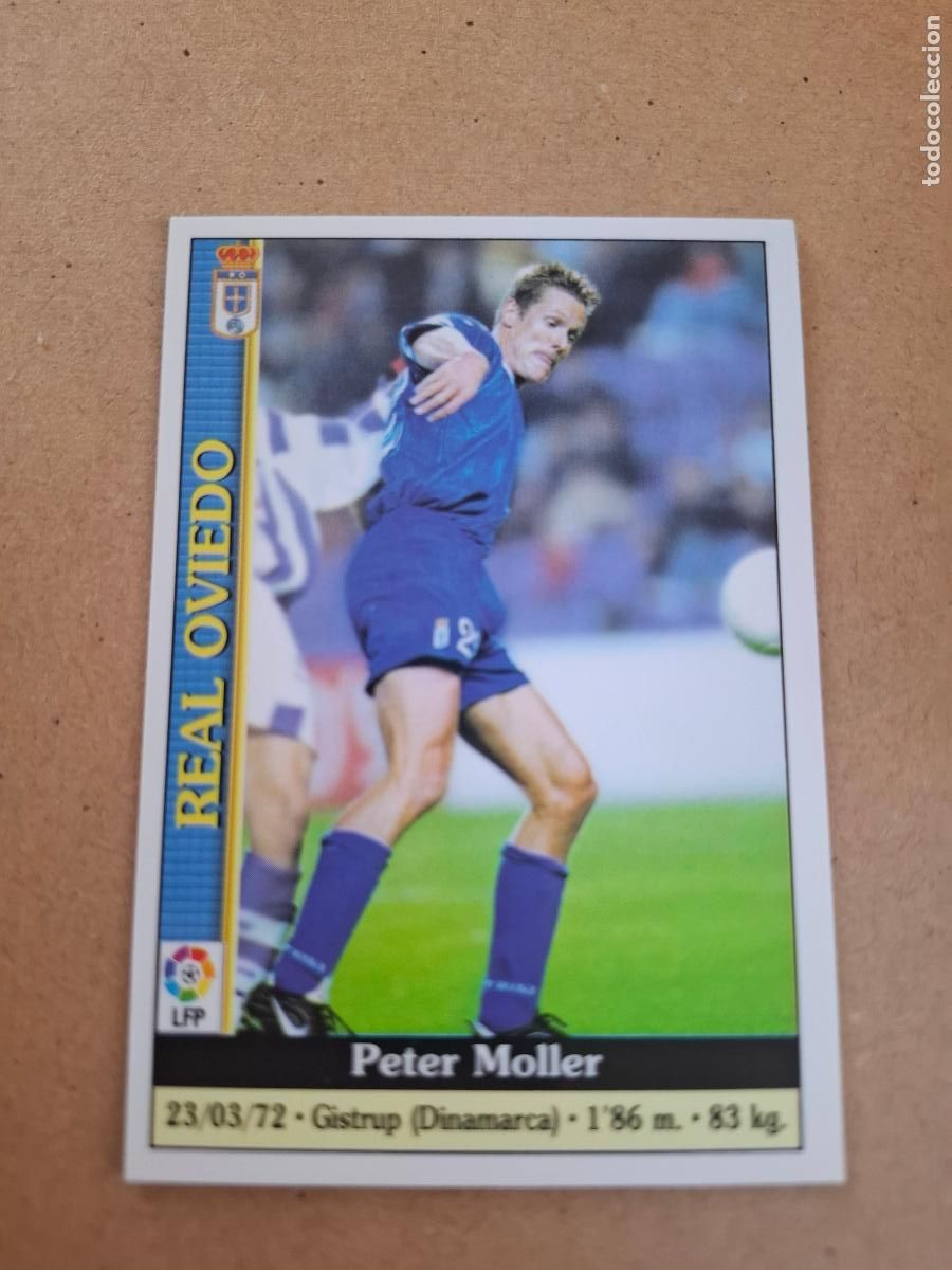Coleccionismo cromos antiguos: MUNDICROMO 1999 2000 99 00 - 462 MOLLER - REAL OVIEDO
