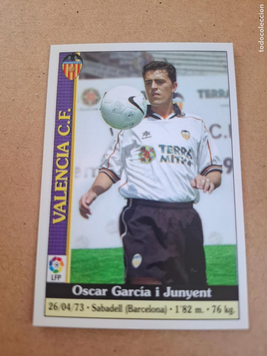 Coleccionismo cromos antiguos: MUNDICROMO 1999 2000 99 00 - 464 OSCAR - VALENCIA CF