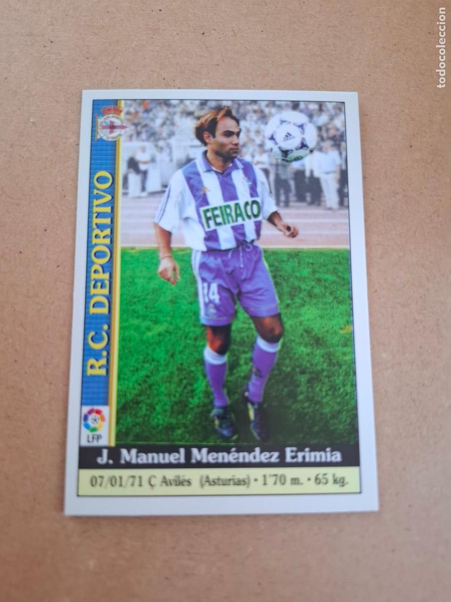 Coleccionismo cromos antiguos: MUNDICROMO 1999 2000 99 00 - 466 MANEL - R.C. DEPORTIVO
