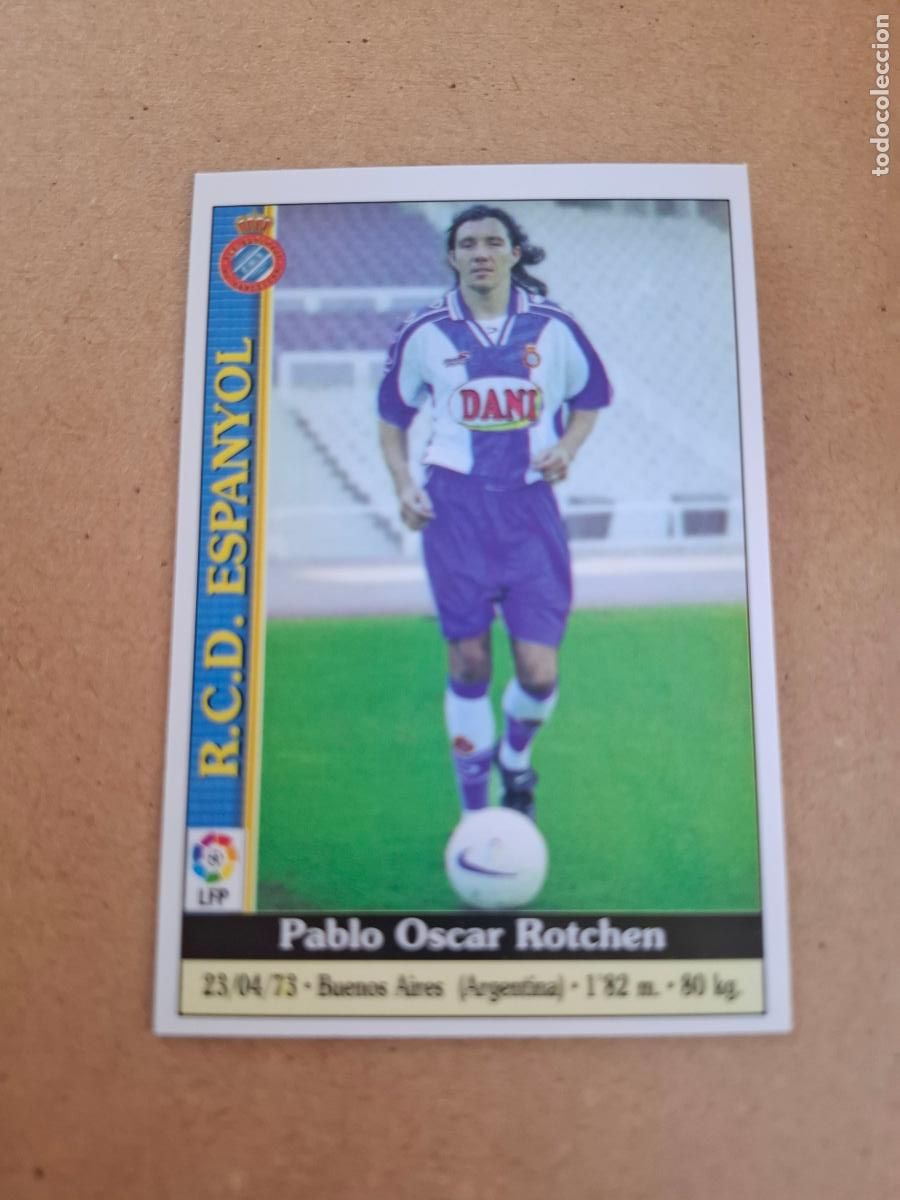 Coleccionismo cromos antiguos: MUNDICROMO 1999 2000 99 00 - 467 ROTCHEN - RCD. ESPANYOL