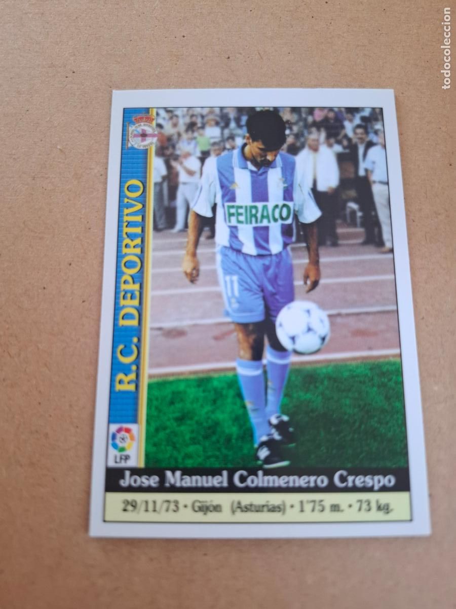 Coleccionismo cromos antiguos: MUNDICROMO 1999 2000 99 00 - 470 JOS&Eacute; MANUEL - R.C. DEPORTIVO