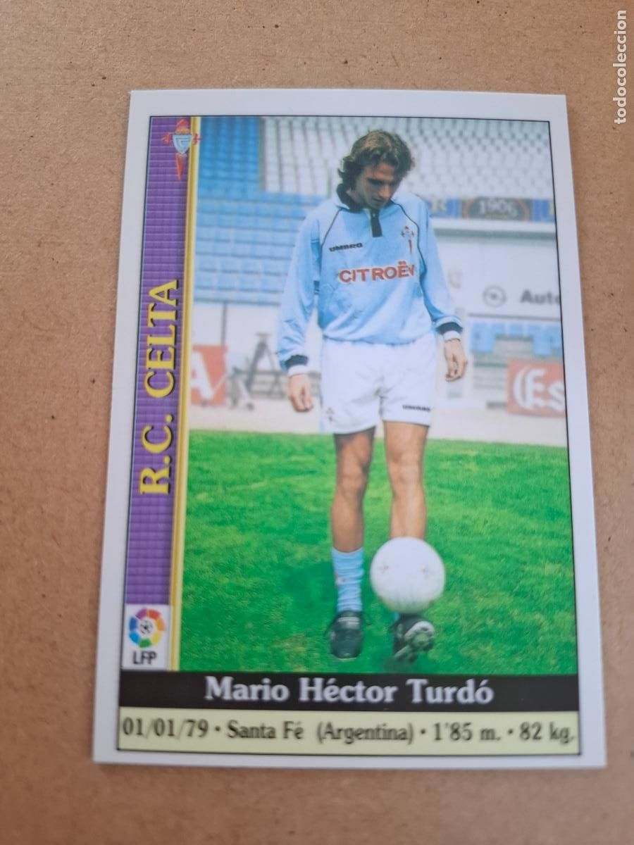 Coleccionismo cromos antiguos: MUNDICROMO 1999 2000 99 00 - 471 TURD&Oacute; - R.C. CELTA