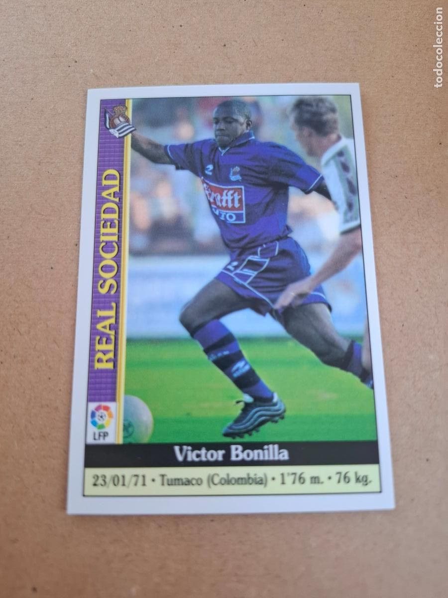 Coleccionismo cromos antiguos: MUNDICROMO 1999 2000 99 00 - 472 BONILLA - REAL SOCIEDAD
