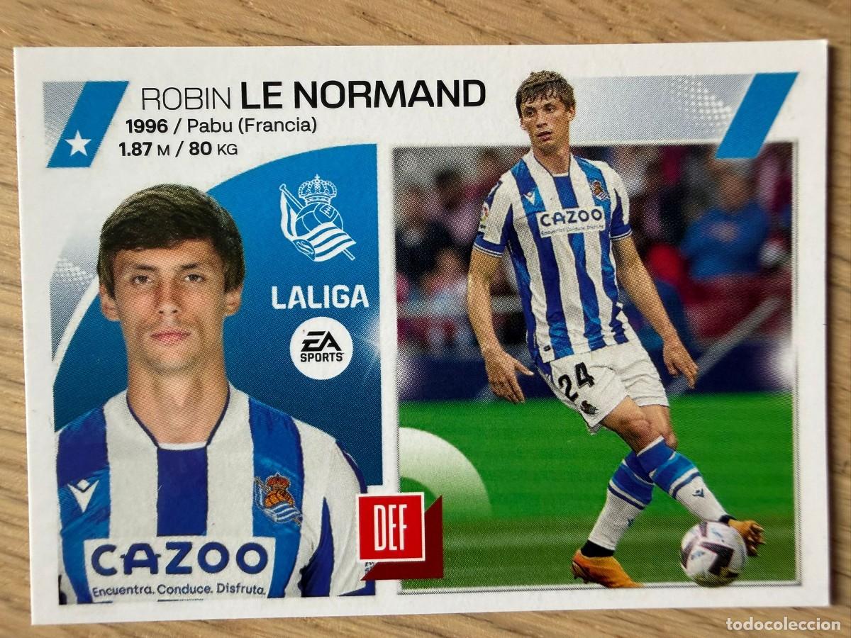 Coleccionismo cromos antiguos: 7 LE NORMAND REAL SOCIEDAD 23 24 2023 2024 LIGA EA SPORTS COLECCIONES ESTE SIN PEGAR STICKER