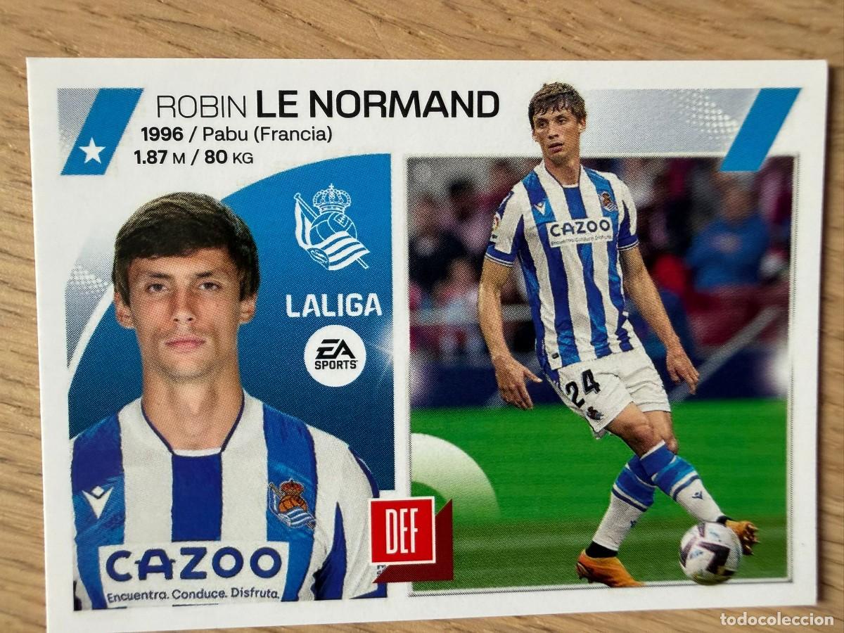 Coleccionismo cromos antiguos: 7 LE NORMAND REAL SOCIEDAD 23 24 2023 2024 LIGA EA SPORTS COLECCIONES ESTE SIN PEGAR STICKER