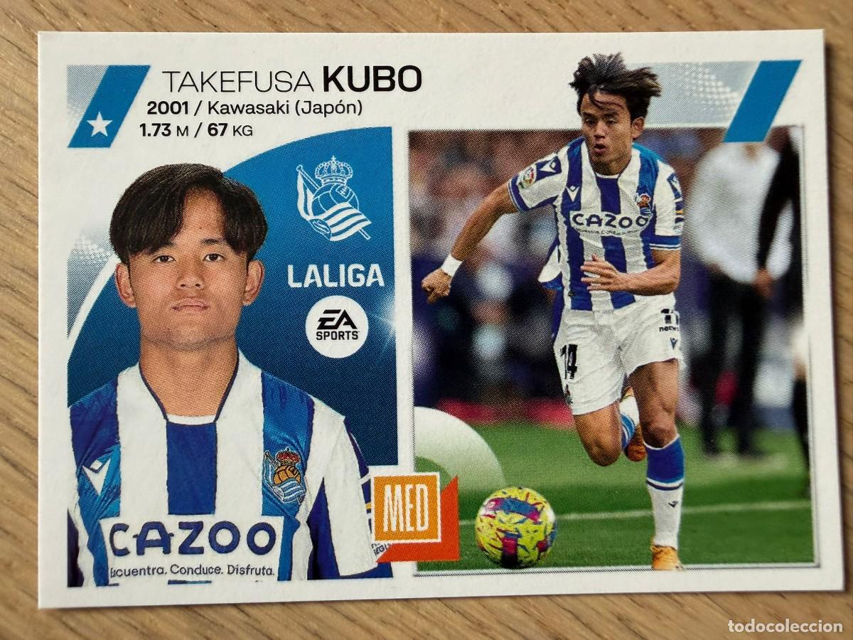 Coleccionismo cromos antiguos: 15 KUBO REAL SOCIEDAD 23 24 2023 2024 LIGA EA SPORTS COLECCIONES ESTE SIN PEGAR STICKER