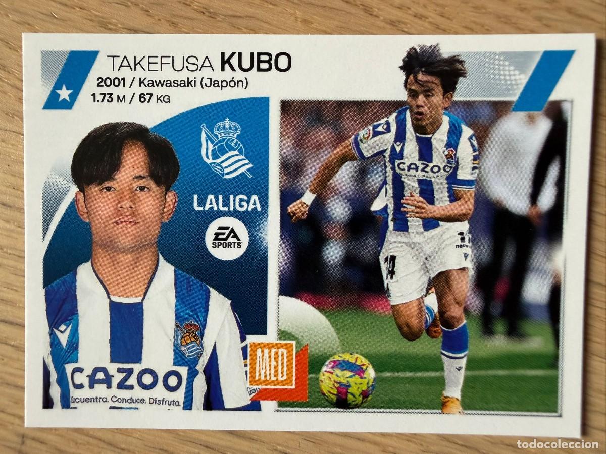 Coleccionismo cromos antiguos: 15 KUBO REAL SOCIEDAD 23 24 2023 2024 LIGA EA SPORTS COLECCIONES ESTE SIN PEGAR STICKER