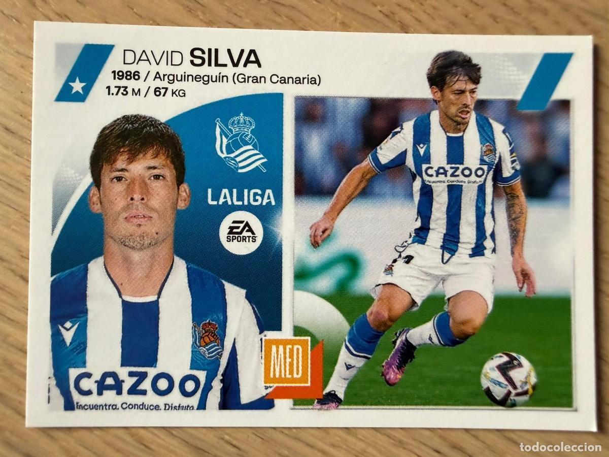Coleccionismo cromos antiguos: 16 DAVID SILVA REAL SOCIEDAD 23 24 2023 2024 LIGA EA SPORTS COLECCIONES ESTE SIN PEGAR STICKER