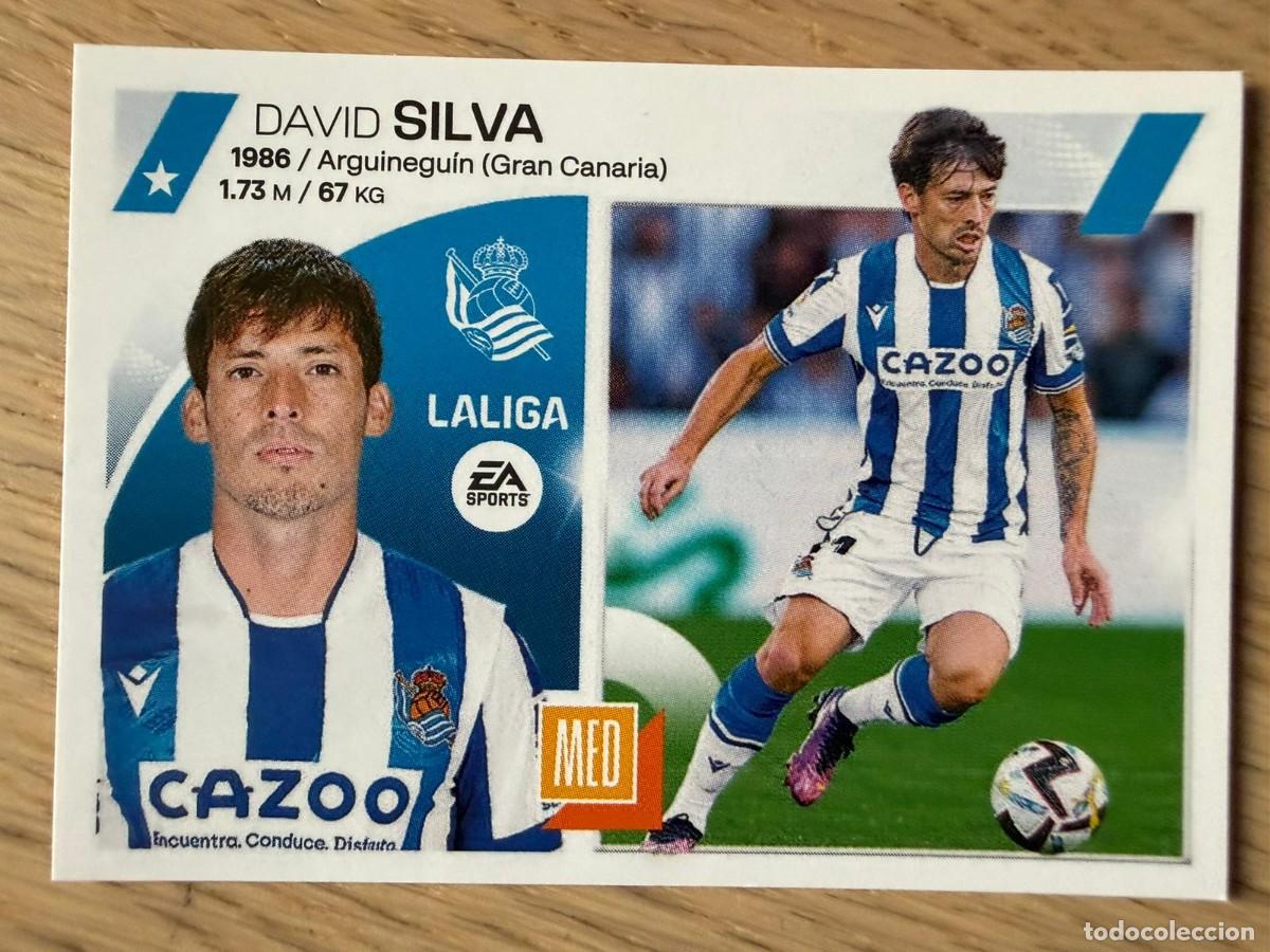 Coleccionismo cromos antiguos: 16 DAVID SILVA REAL SOCIEDAD 23 24 2023 2024 LIGA EA SPORTS COLECCIONES ESTE SIN PEGAR STICKER