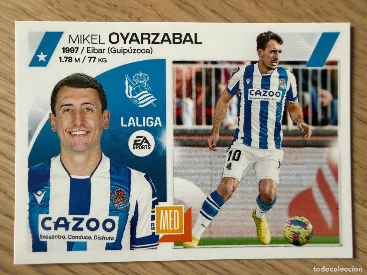 Coleccionismo cromos antiguos: 17 OYARZABAL REAL SOCIEDAD 23 24 2023 2024 LIGA EA SPORTS COLECCIONES ESTE SIN PEGAR STICKER
