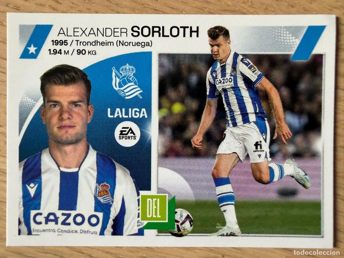 Coleccionismo cromos antiguos: 20A 20 A SORLOTH REAL SOCIEDAD 23 24 2023 2024 LIGA EA SPORTS COLECCIONES ESTE SIN PEGAR STICKER