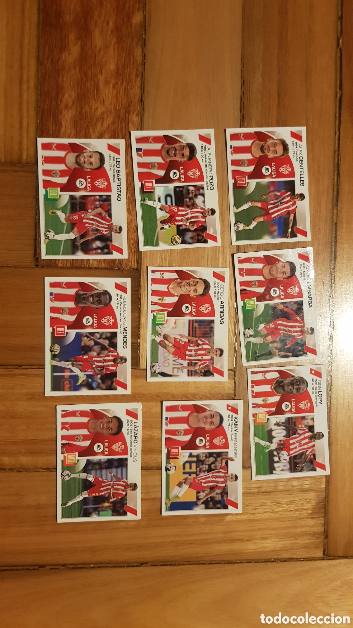Coleccionismo cromos antiguos: Lote de cartas de Almer&iacute;a