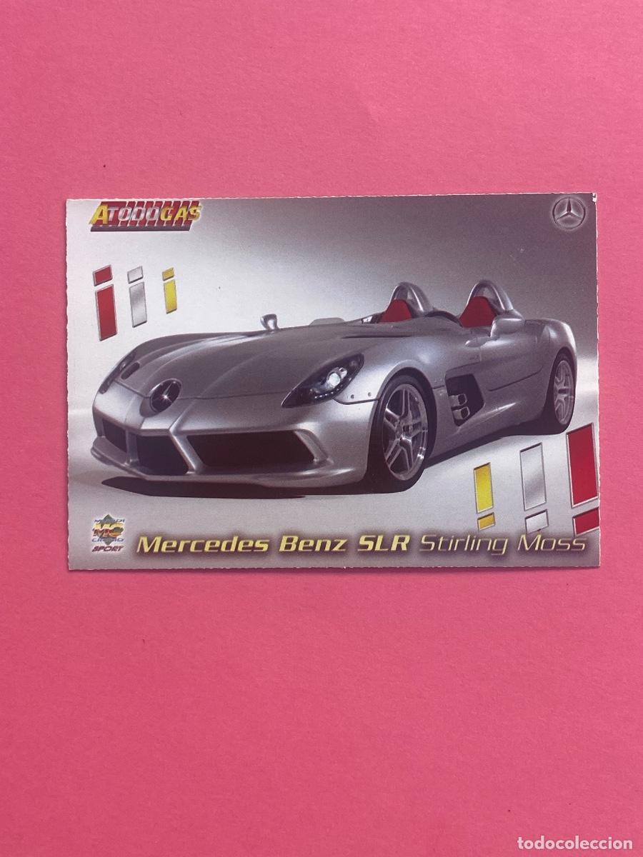 Coleccionismo cromos antiguos: Mundicromo A Todo Gas Mercedes Benz SLR Stirling Mos N&uacute;mero 279
