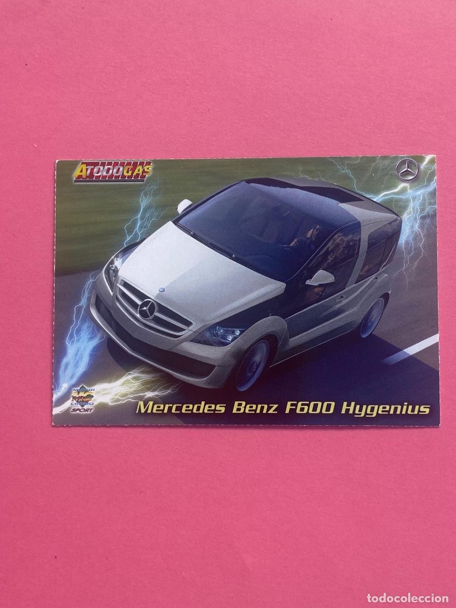 Coleccionismo cromos antiguos: Mundicromo A Todo Gas Mercedes Benz F600 Hygenius N&uacute;mero 156