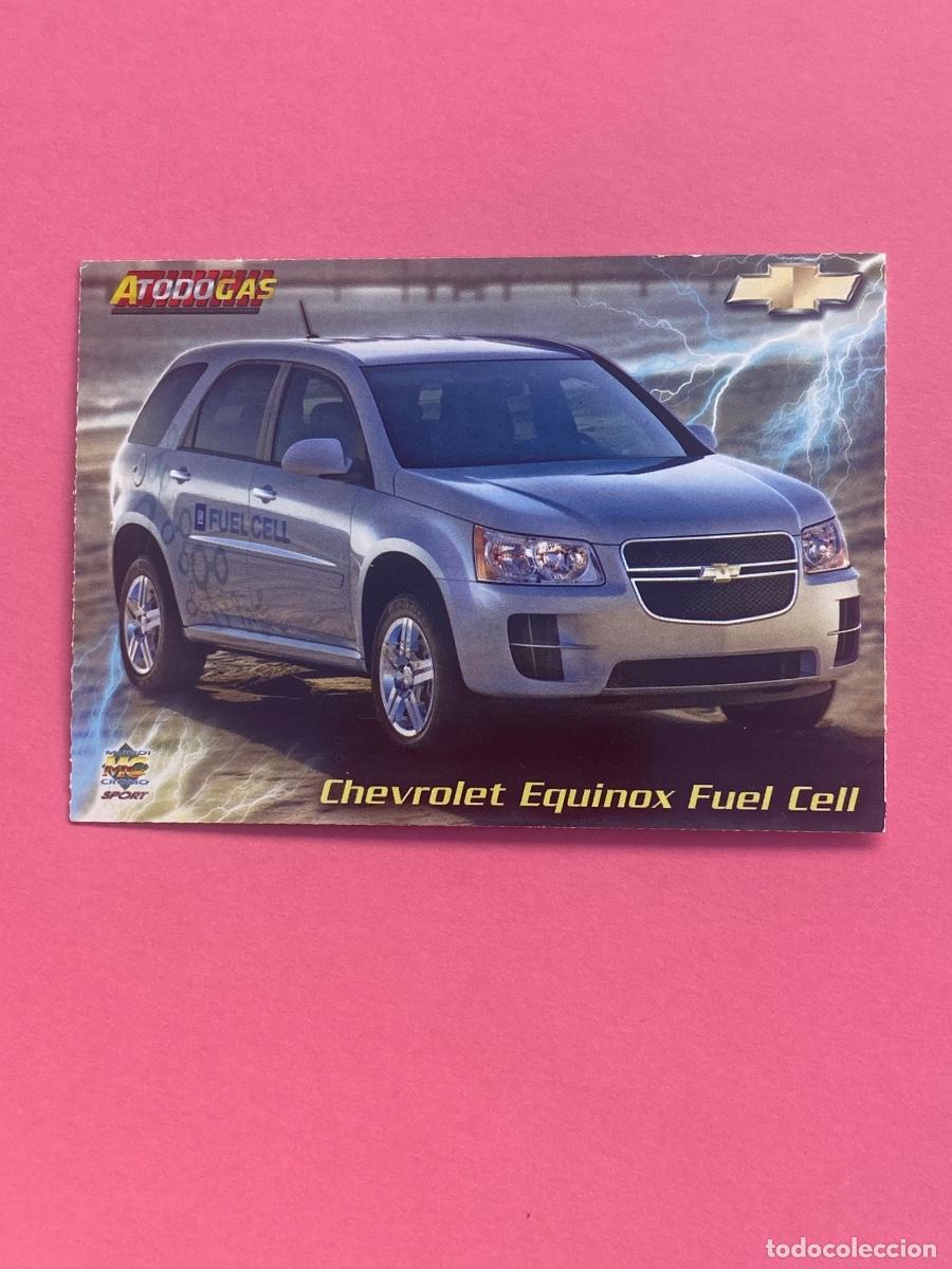 Coleccionismo cromos antiguos: Mundicromo A Todo Gas Chevrolet Equinox Fuel Cell N&uacute;mero 139