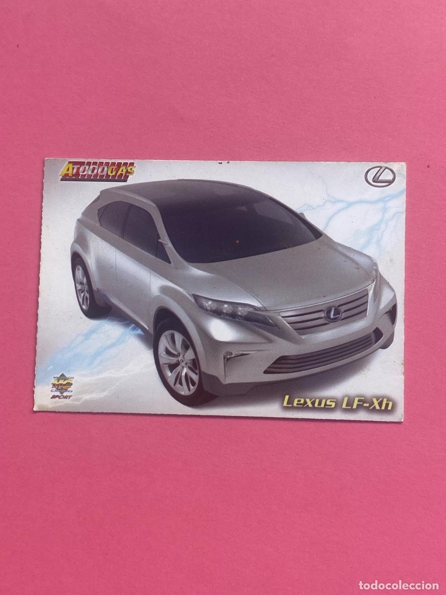 Coleccionismo cromos antiguos: Mundicromo A Todo Gas Lexus LF-Xh N&uacute;mero 110