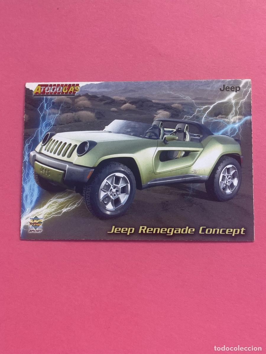 Coleccionismo cromos antiguos: Mundicromo A Todo Gas Jeep Renegade Concept N&uacute;mero 123