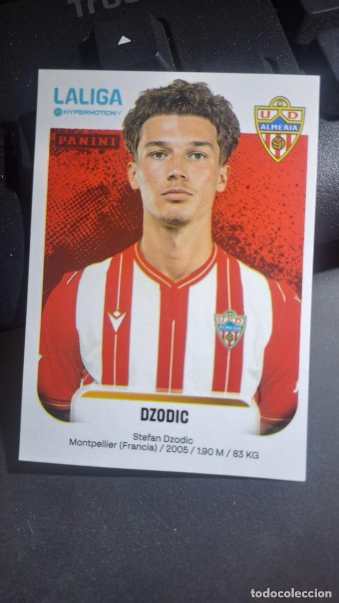 Coleccionismo cromos antiguos: CROMO DZODIC 33 BIS 33BIS ALMERIA LA LIGA HYPERMOTION 2025 2026 25 26 PANINI NUNCA PEGADO