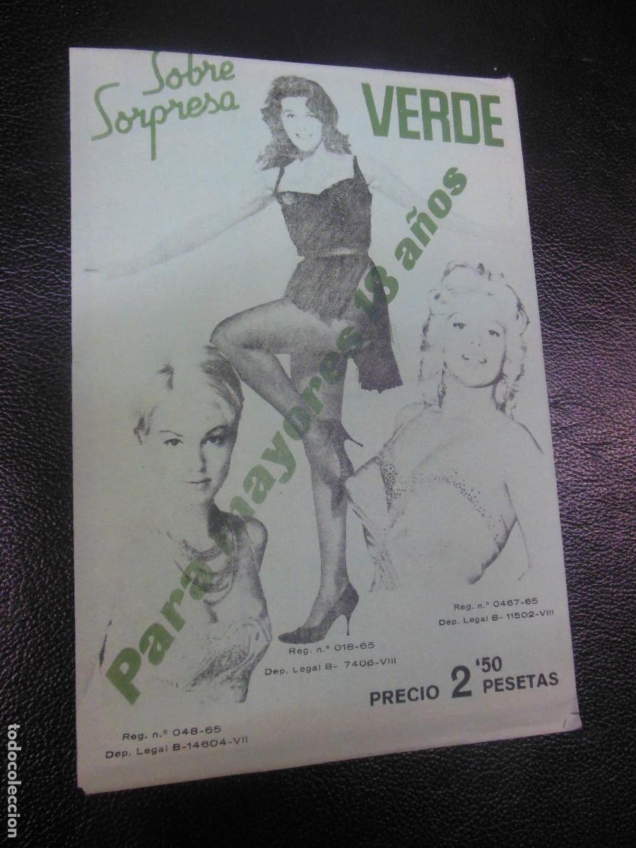 Coleccionismo cromos antiguos: SOBRE SORPRESA VERDE DE CROMOS SIN ABRIR POSTAL OSCAR CORLOR BERGAS ANN MARGRET CINE