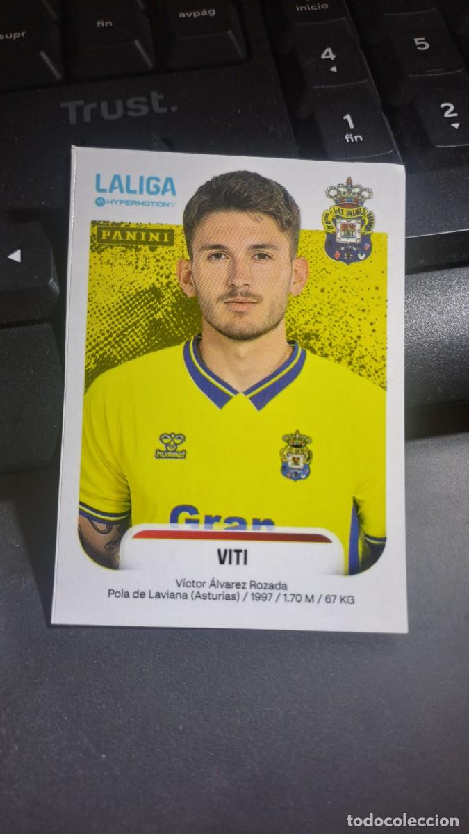 Coleccionismo cromos antiguos: CROMO VITI 253 BIS 253BIS LAS PALMAS LA LIGA HYPERMOTION 2025 2026 25 26 PANINI NUNCA PEGADO