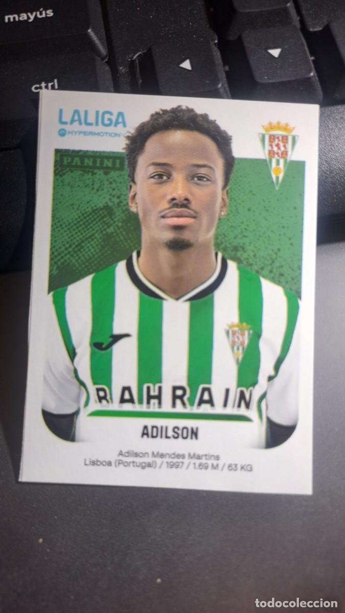 Coleccionismo cromos antiguos: CROMO ADILSON 150 BIS 150BIS CORREGIDO CORDOBA LA LIGA HYPERMOTION 2025 2026 25 26 PANINI NUNCA PEGA