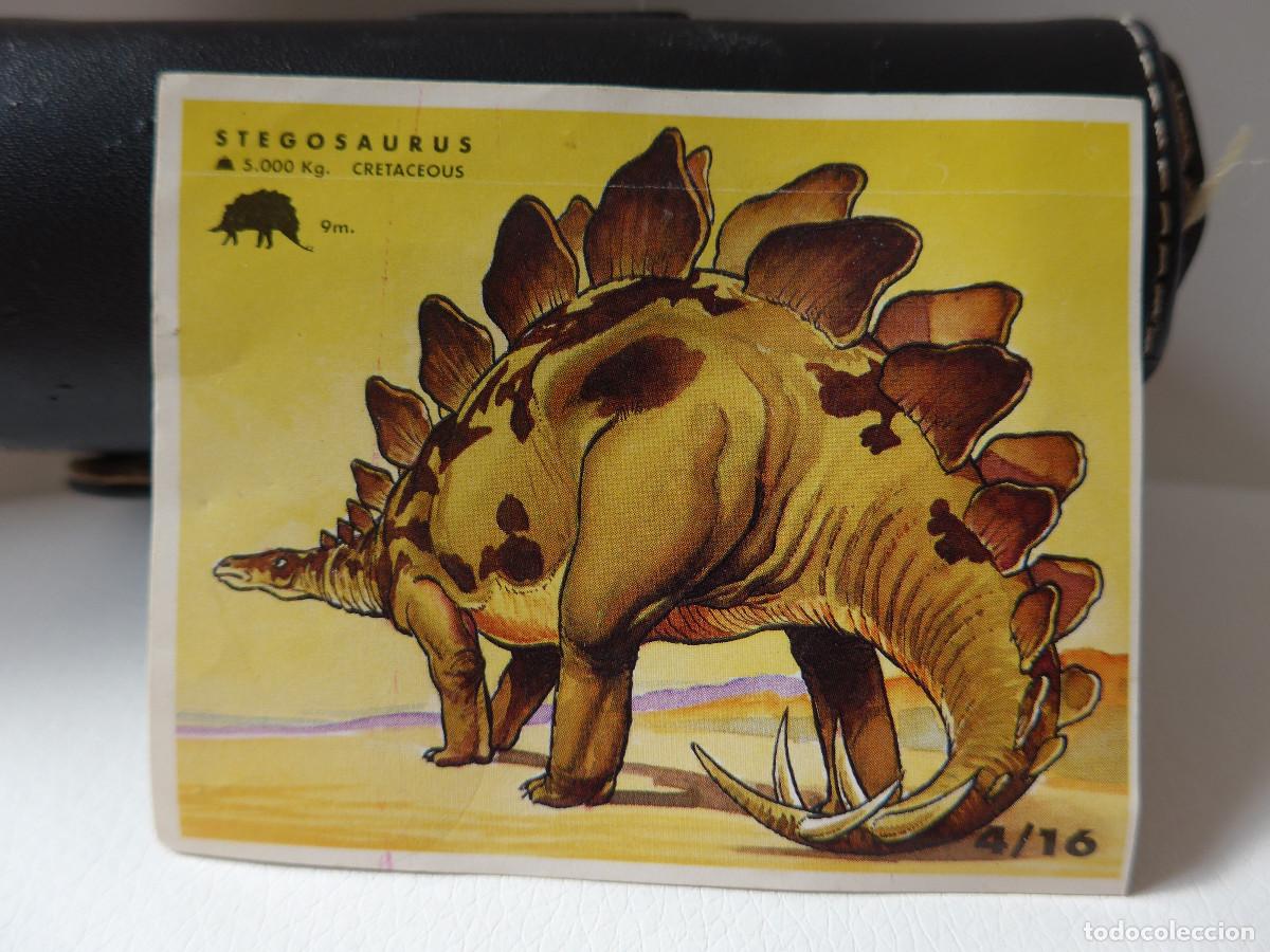 Coleccionismo cromos antiguos: CROMO PEGATINA FANTASY BALL CHUPA CHUPS N&ordm; 4 SERIE JURASSIC PARK