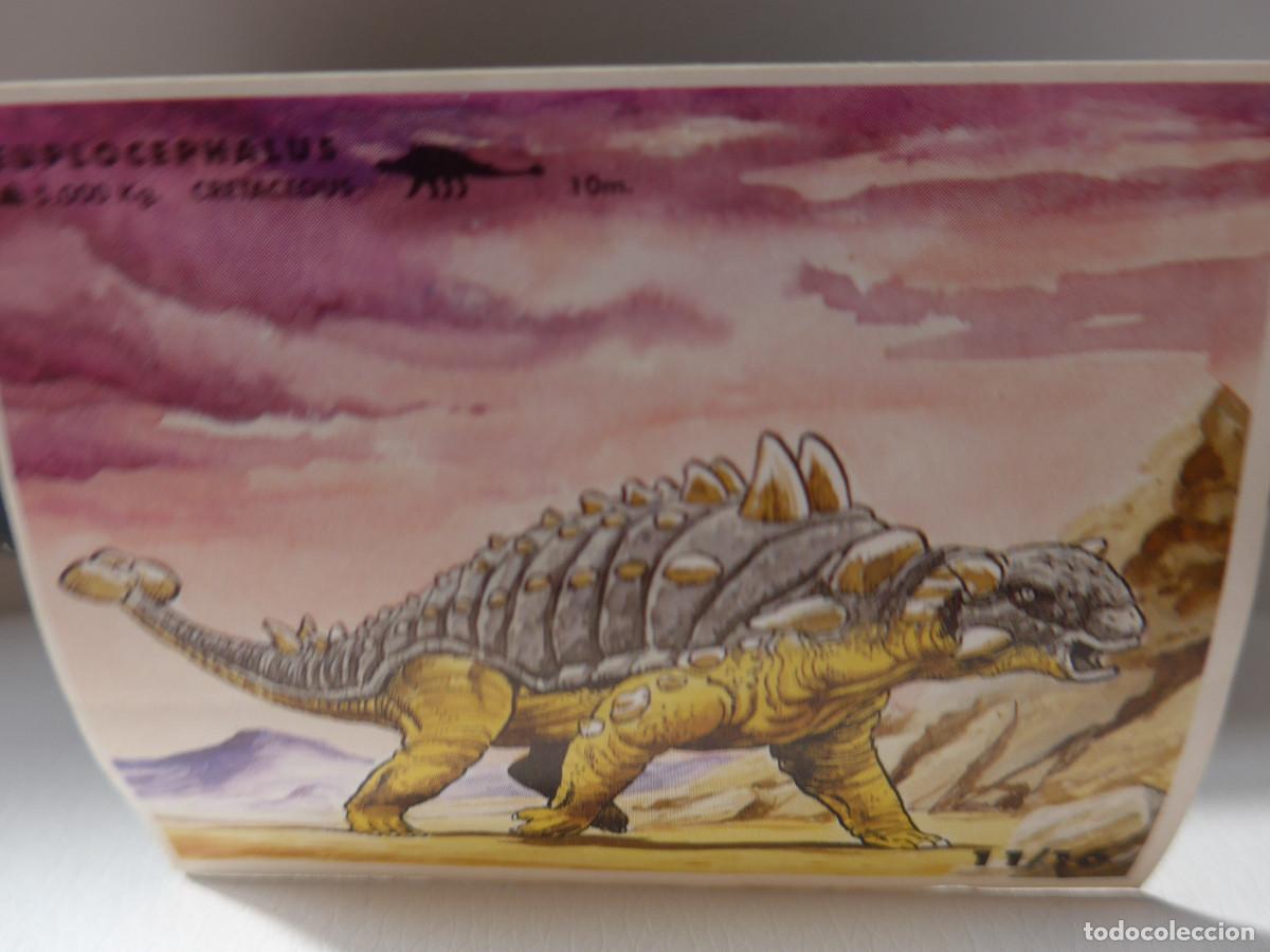 Coleccionismo cromos antiguos: CROMO PEGATINA FANTASY BALL CHUPA CHUPS N&ordm; 11 SERIE JURASSIC PARK