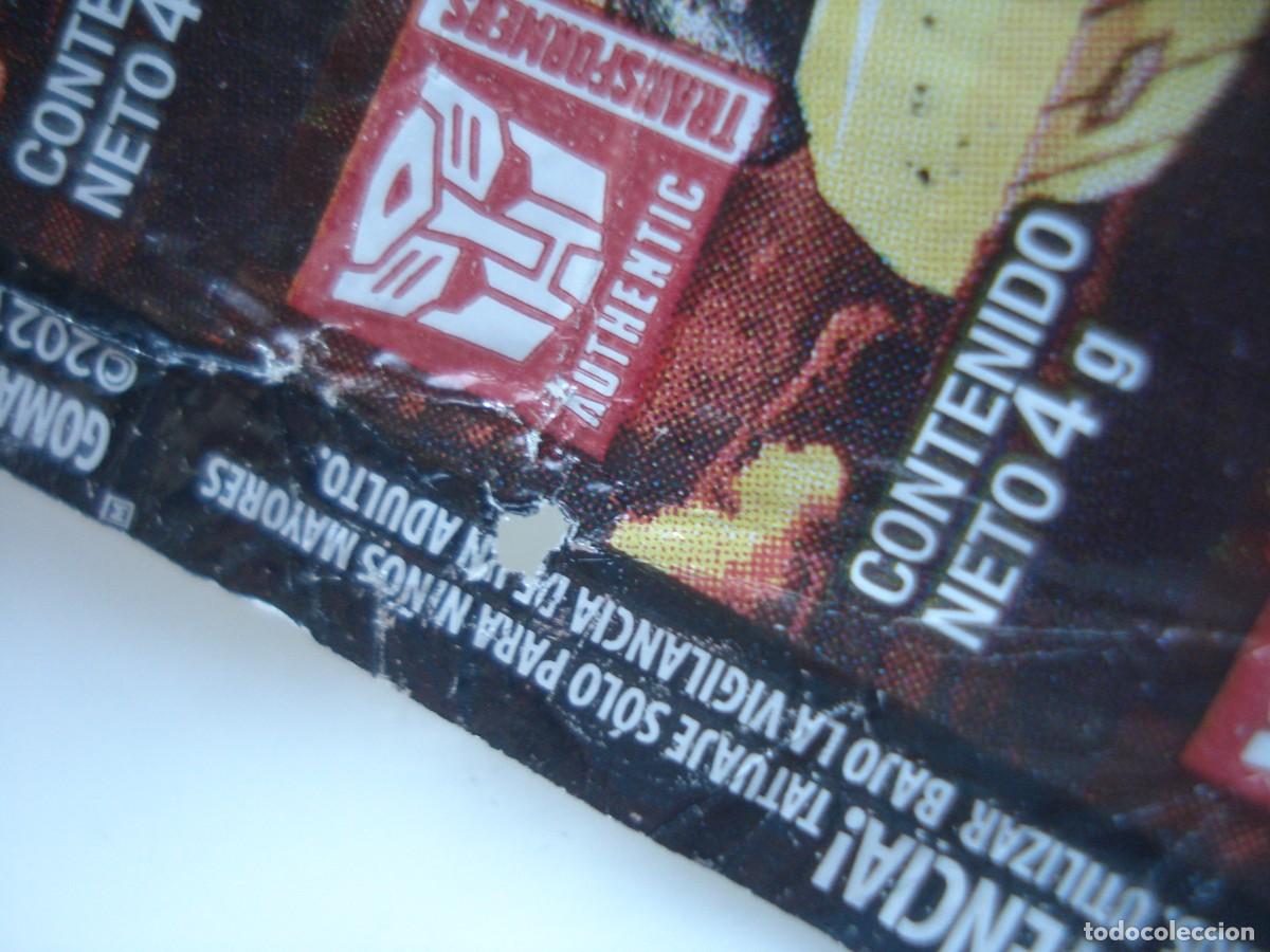 Coleccionismo cromos antiguos: TRANSFORMERS ENVOLTORIO CROMOS CHICLES! WRAPPER KAUGUMMI BILDER BUBBLE GUM! - Foto 2