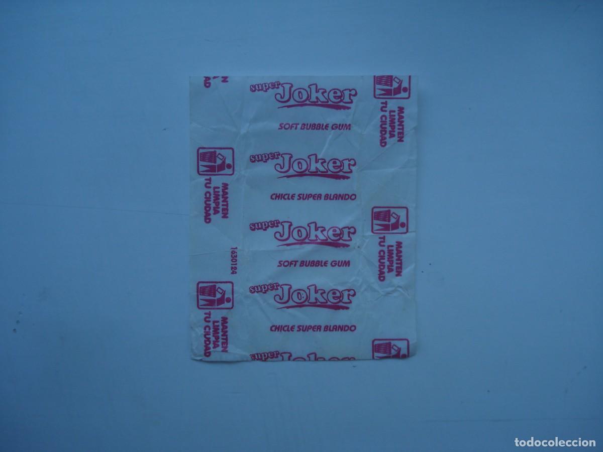 Coleccionismo cromos antiguos: SUPER JOKER JAKE ENVOLTORIO CROMOS CHICLES! WRAPPER KAUGUMMI BILDER BUBBLE GUM!