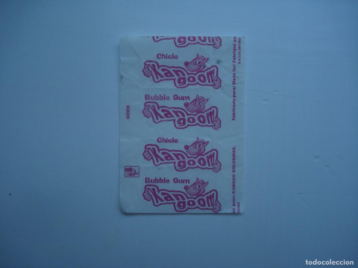 Coleccionismo cromos antiguos: KANGOO GOLOSINAS ENVOLTORIO CROMOS CHICLES! WRAPPER KAUGUMMI BILDER BUBBLE GUM!