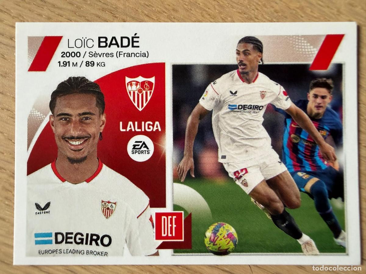 Coleccionismo cromos antiguos: 7 BADE SEVILLA 23 24 2023 2024 LIGA EA SPORTS COLECCIONES ESTE SIN PEGAR STICKER