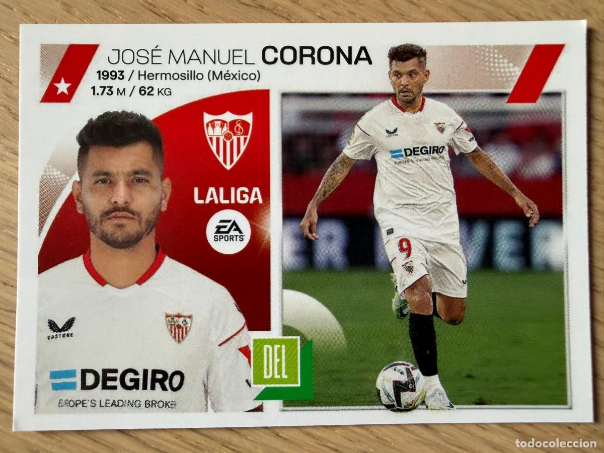 Coleccionismo cromos antiguos: 17 CORONA SEVILLA 23 24 2023 2024 LIGA EA SPORTS COLECCIONES ESTE SIN PEGAR STICKER